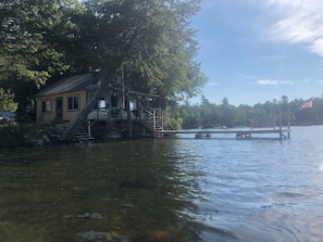 Camp 
Taken from the kayak 