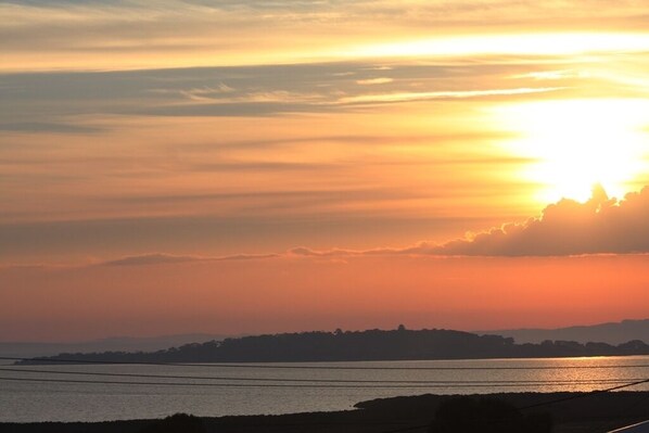 Sunrise overlooking Swan Bay and Churchill Island