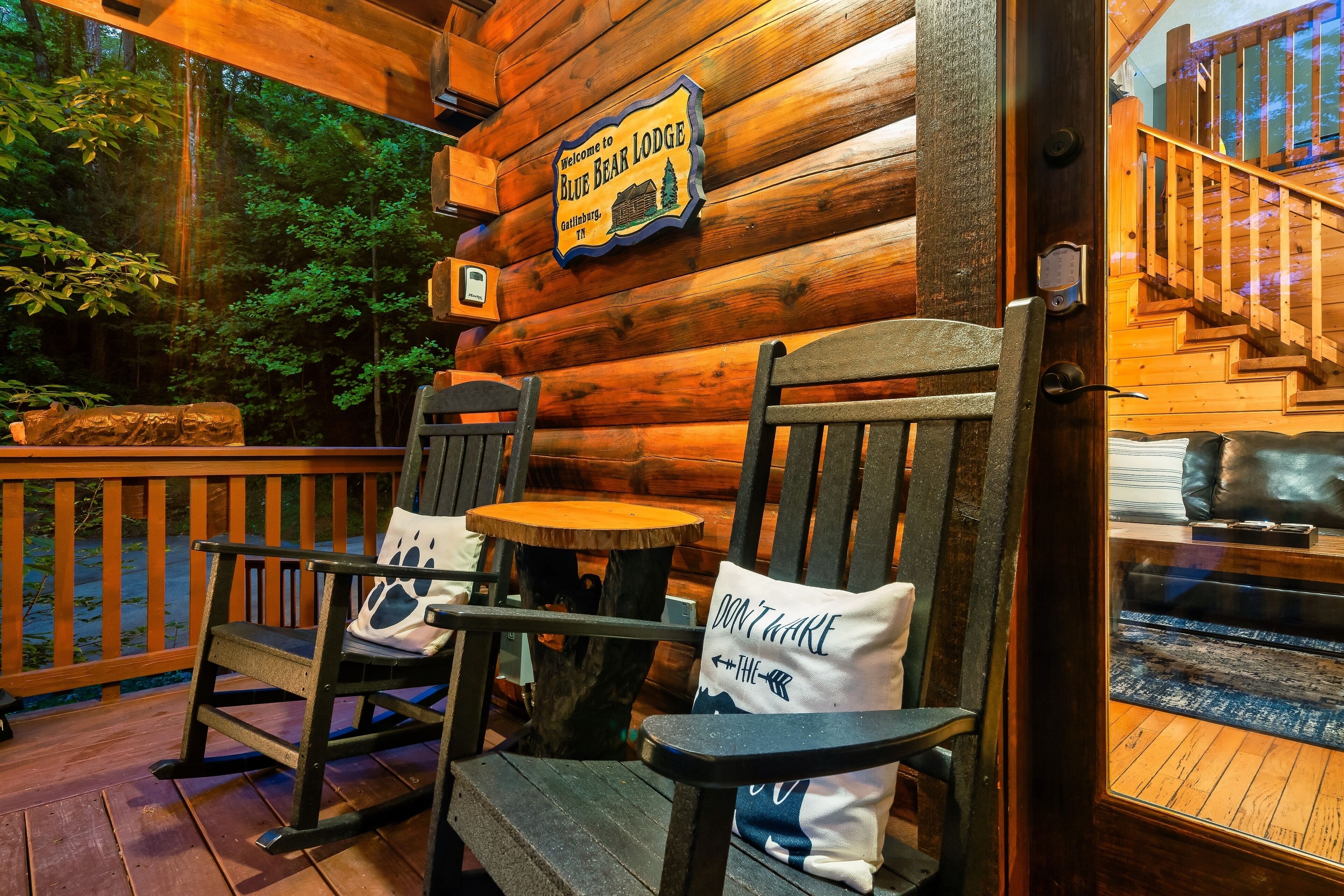 Cozy Cabin with Hot Tub, Stream, and Prime Smoky Mountain