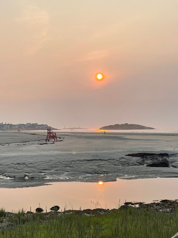 Sunrise at Good Harbor Beach, pick up some coffee at favorite Cape Ann Coffee!