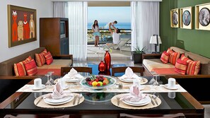 Dining/Living Room - Opens to Balcony