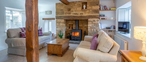 Living Room, Crofter's Barn, Bolthole Retreats