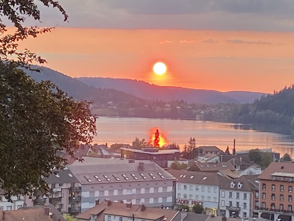 Vue depuis l’hébergement