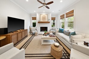 All Decked Out | Living Room | The Preserve at Grayton Beach | 30A