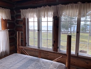 view of lake from first floor bedroom