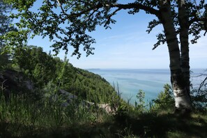 view from the bluff