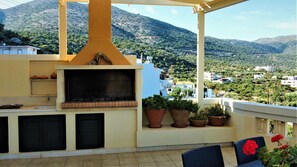Balcony. BBQ