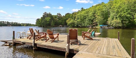 Private Dock SwimRaft Peddle Pontoon