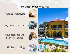 Amenities included in your stay