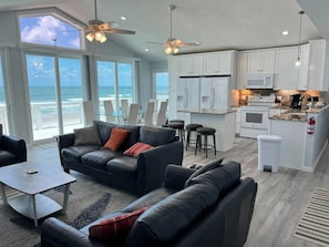 The ocean right in your backyard! True beachfront living