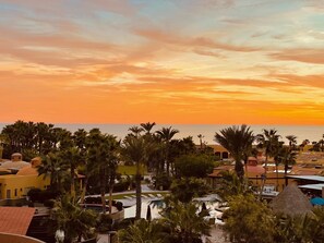 Beautiful ocean view from every room of this spacious condo