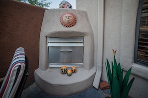 An awesome outside Fire Place for you to enjoy with Friends and Family!