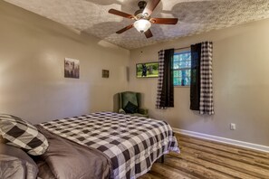 Cabin Master Bedroom