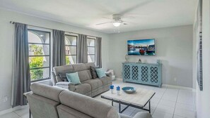 Living Room with Garden View