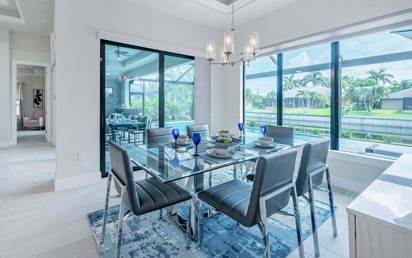 Indoor Dining with Plenty of Natural Light