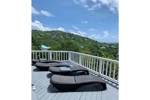 Private Sun Deck Balcony.
