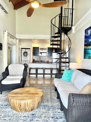 Living Room and Kitchen
