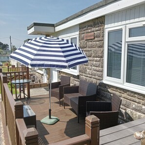 Our bespoke Sun deck