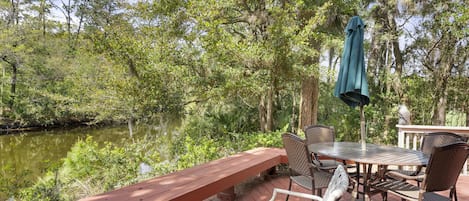 Deck Overlooking Lagoon