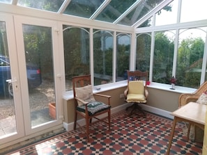 Front door conservatory