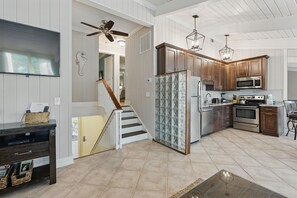 Open Kitchen, Living, and Dining Area
