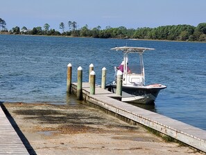 Private boat launch 