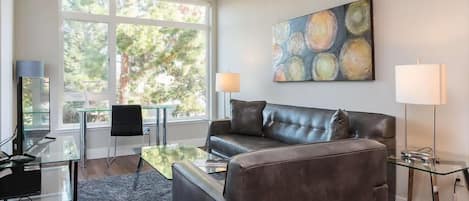 Sunnyvale/Mountain View/Cupertino Mountain View 1 Bedroom Living Room