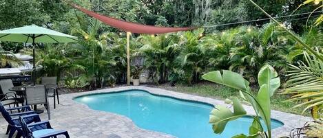 Private pool to enjoy during your stay in Sarasota. 