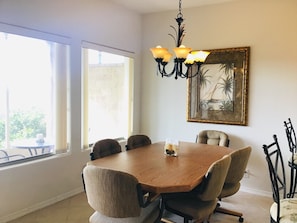 Dining area