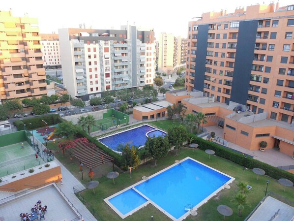 Swimming pool view