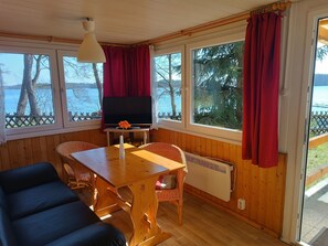 Wohnzimmer Blick aus dem Fenster