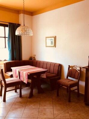 Dining area