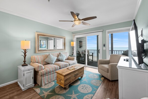 Oceanfront Living Room