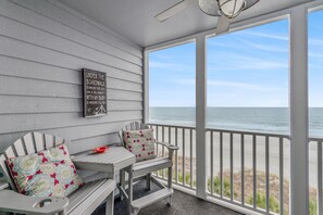 Private Oceanfront Balcony