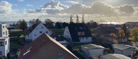 Blick von der Unterkunft