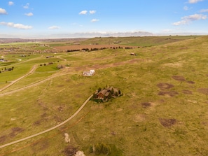 Incredible valley views surrounding the home.