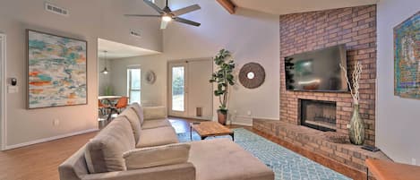 Fayetteville Vacation Rental | 3BR | 2BA | Step-Free Access | 1,688 Sq Ft