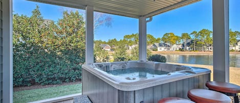 Southport Vacation Rental | 3BR | 1.5BA | 3 Entry Steps | 2,749 Sq Ft