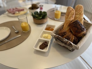 Repas de petit déjeuner