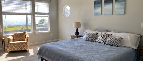 Primary Bedroom and views of the bay!