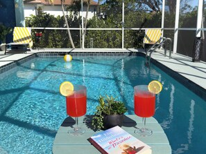Have a mixed drink poolside while you are swept away in a good book...