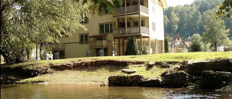 Condo is on the lower right. Swim, fish and/or relax beside the Chattahoochee! 