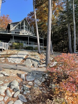 View from the water (back of the house)