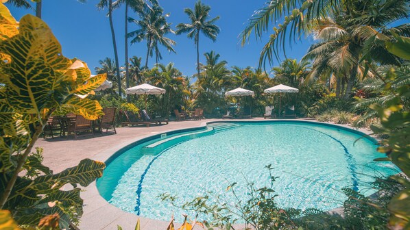 The spectacular saltwater pool