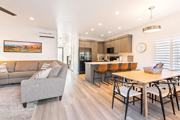 Kitchen and Dining Area