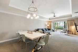 Open floor living room