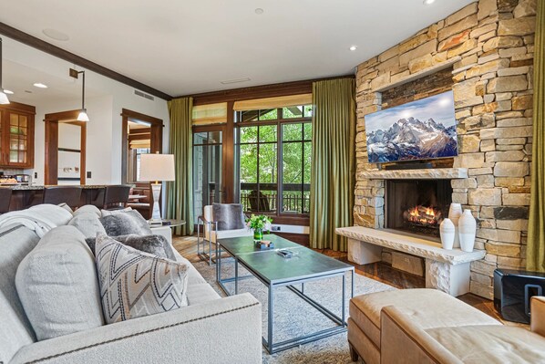 Indoors, Living Room, Furniture, Home Decor, Fireplace