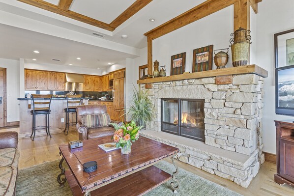 Indoors, Living Room, Furniture, Fireplace, Flooring