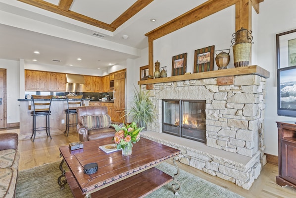 Indoors, Living Room, Furniture, Fireplace, Flooring