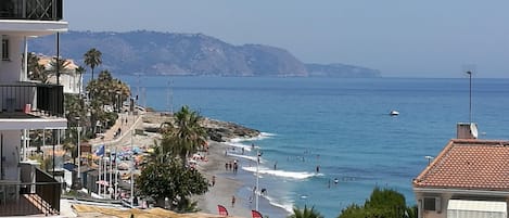 Vue sur la plage/l’océan